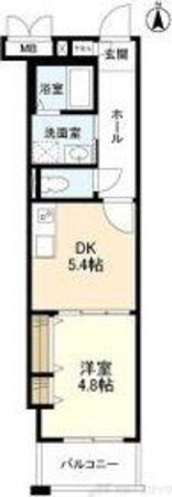 イーストヴィラ梅田の物件間取画像